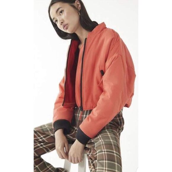 Urban Outfitters Remy Cropped Ski Jacket - Picture 1 of 10